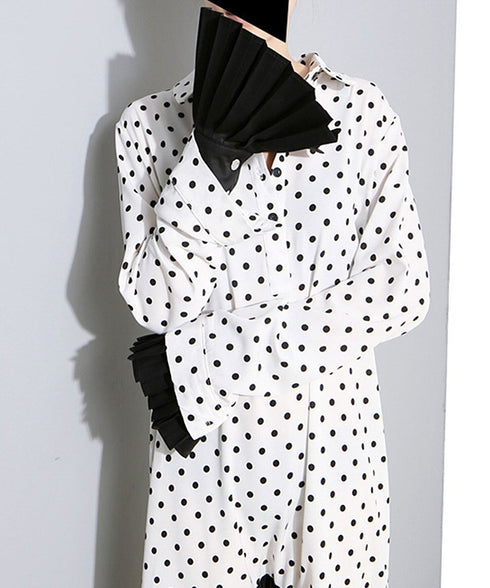 Pleated Shirt Cuffs